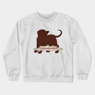 Labradorable! (Brown Lab) Crewneck Sweatshirt